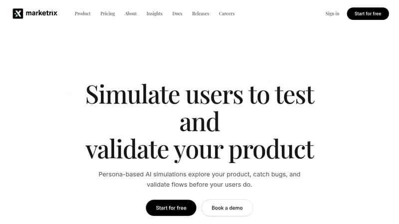 marketrix website