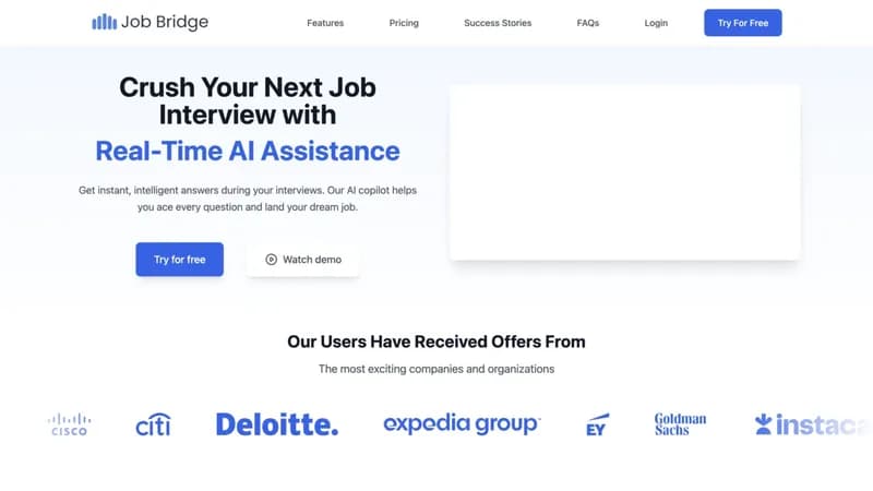 JobBridge screenshot