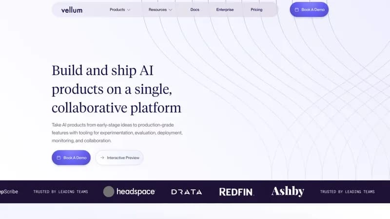 Vellum AI screenshot