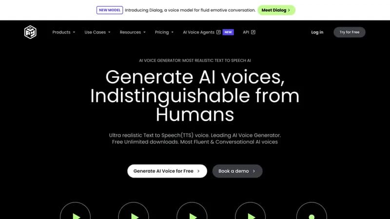 PlayHT screenshot