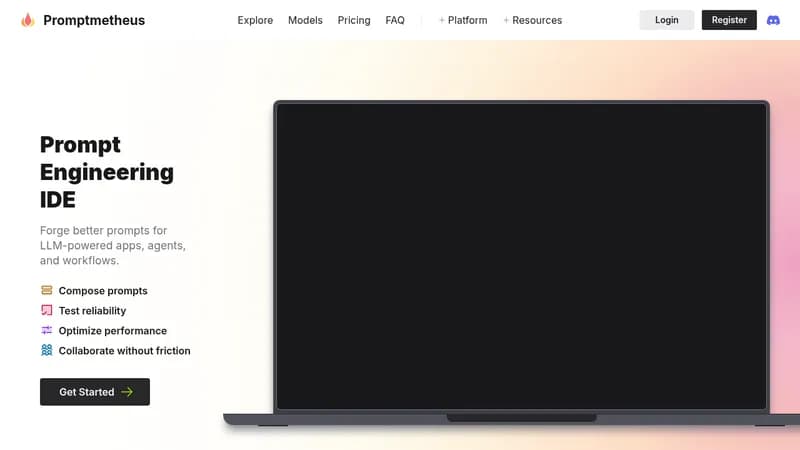 promptmetheus website