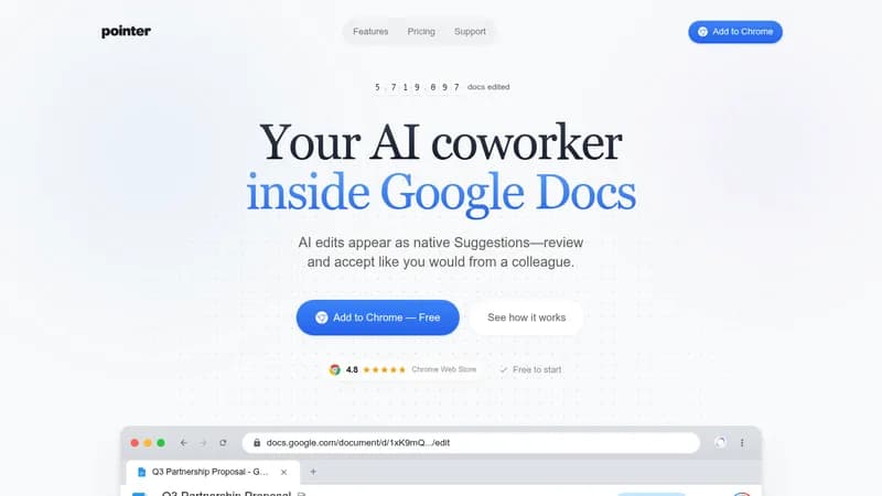 pointer website