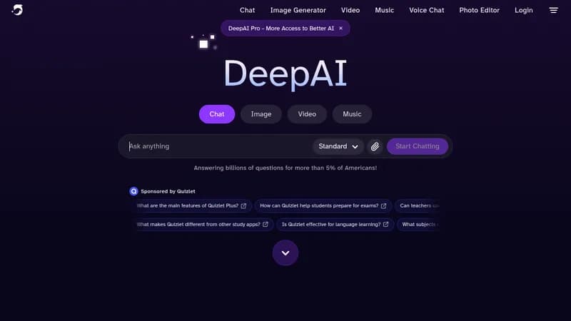 deepai website