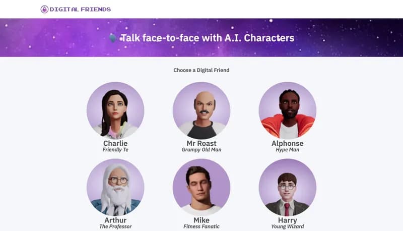 Digital Friends screenshot