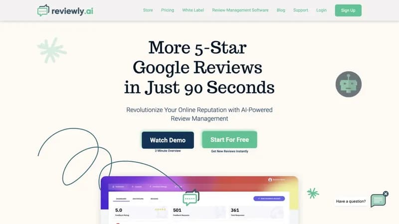 Reviewly screenshot