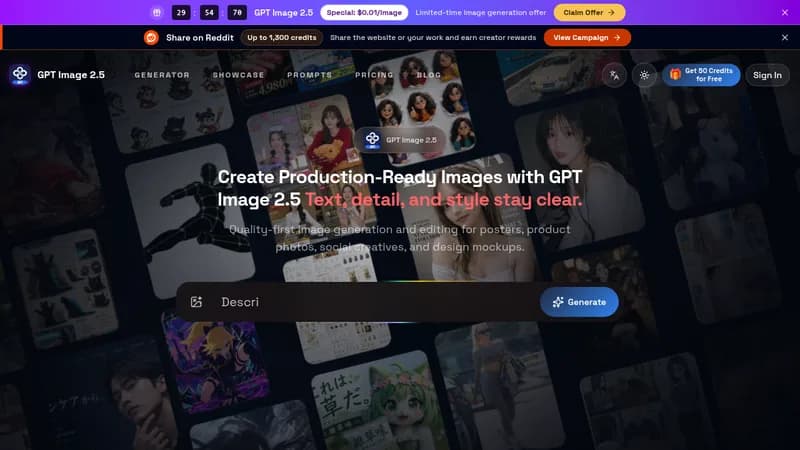 gpt image 2 api website