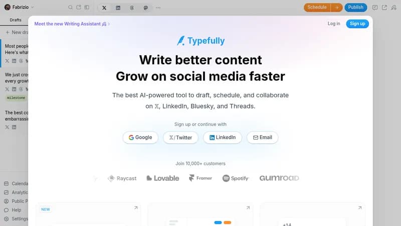 typefully website