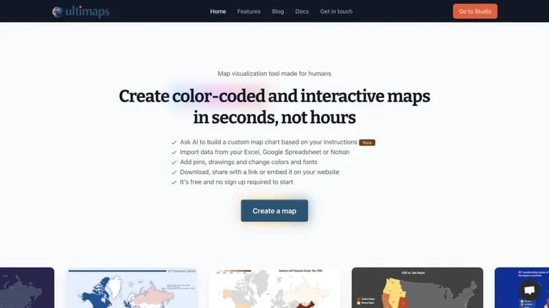 Ultimaps screenshot