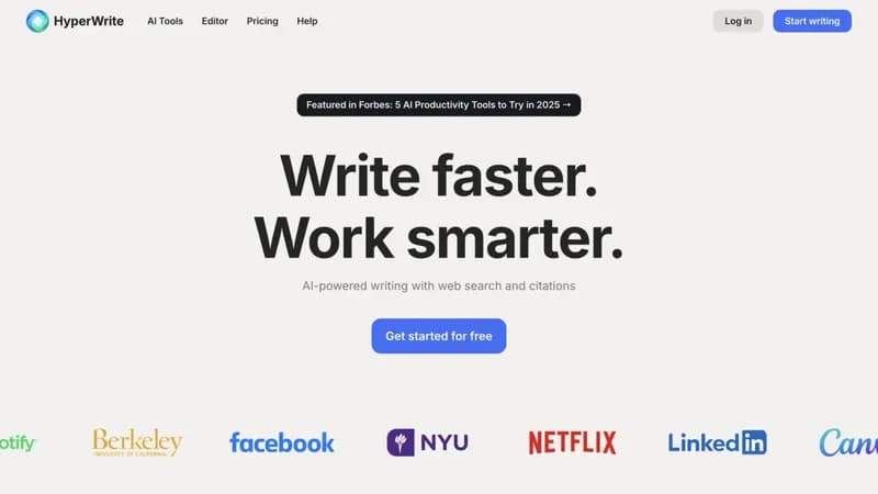 HyperWrite screenshot