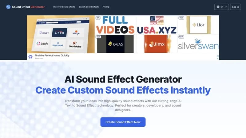 Sound Effect Generator screenshot