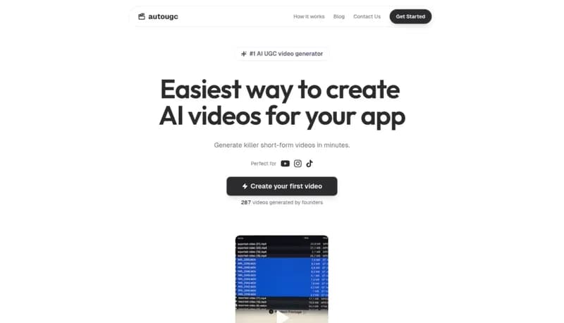 AutoUGC screenshot