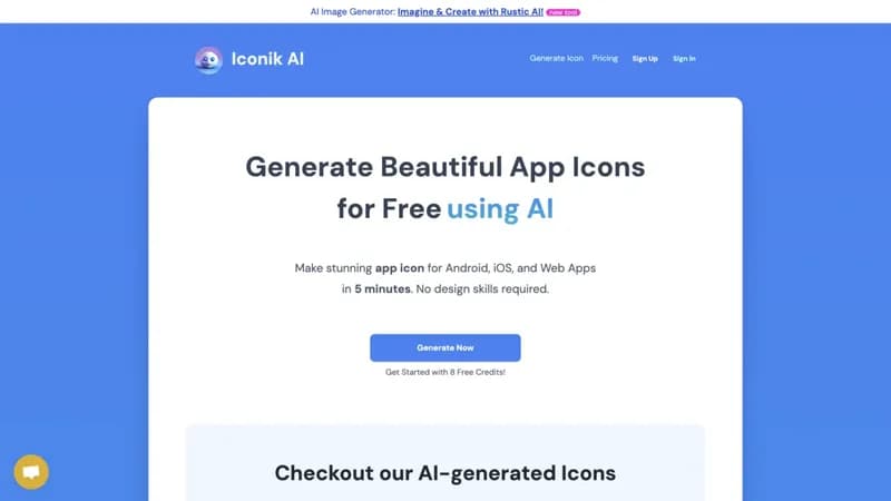 Iconik AI screenshot