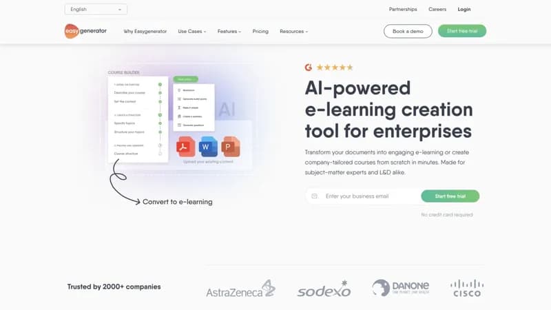 Easygenerator screenshot