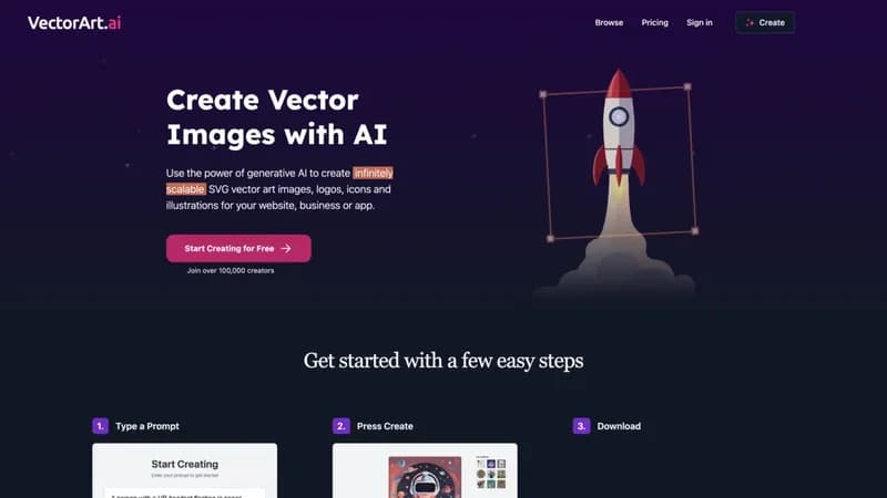 VectorArt.ai screenshot