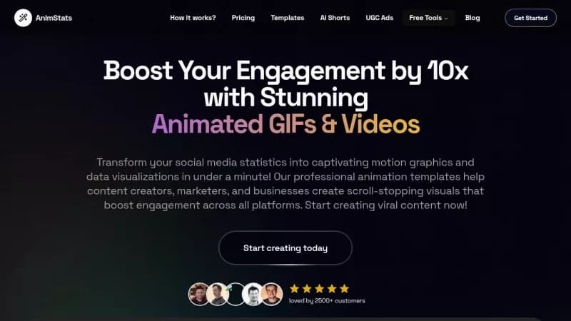 AnimStats screenshot