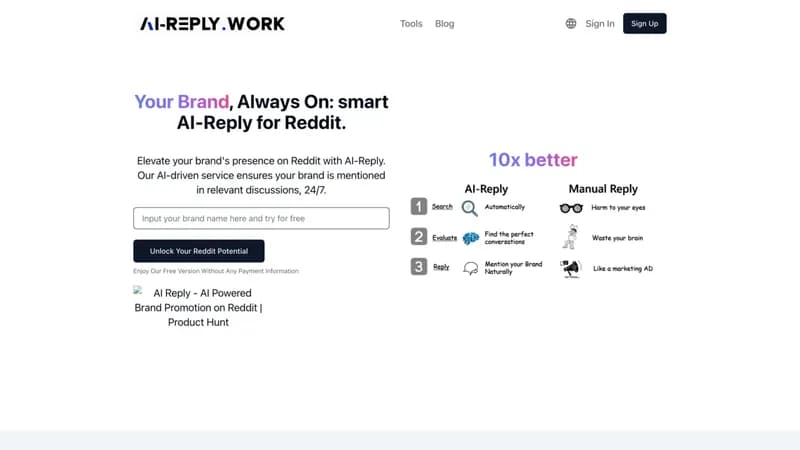 AI Reply screenshot