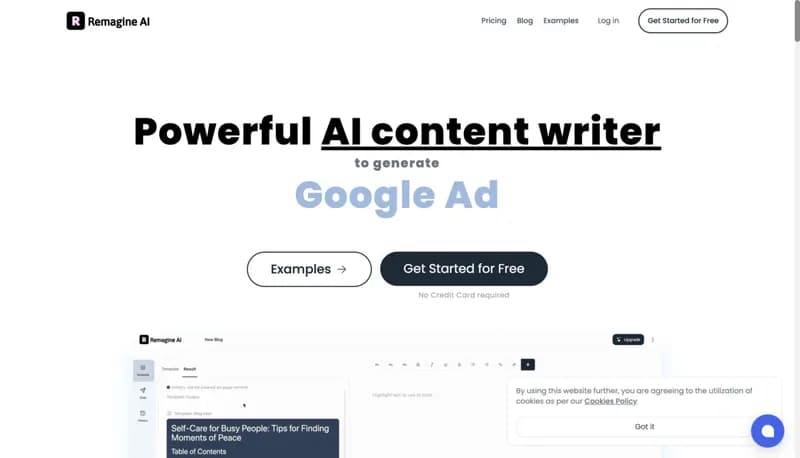 Remagine AI screenshot