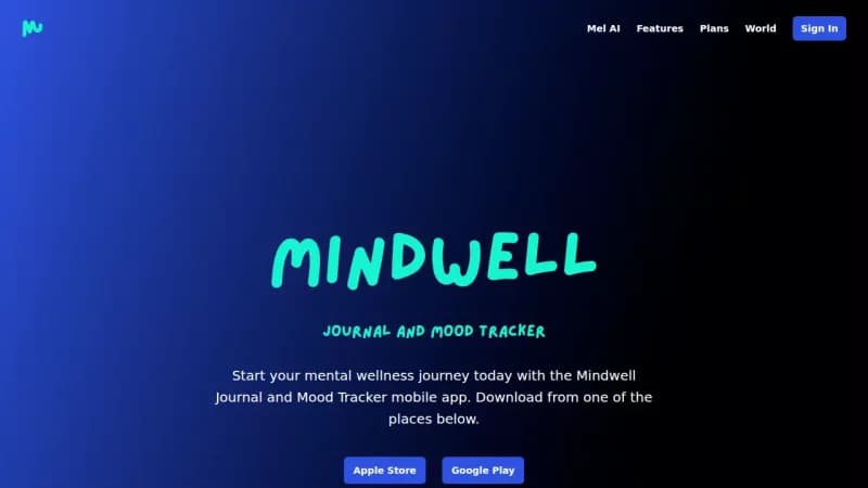 Mindwell AI screenshot