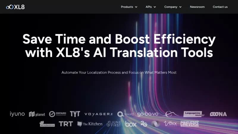 XL8 screenshot