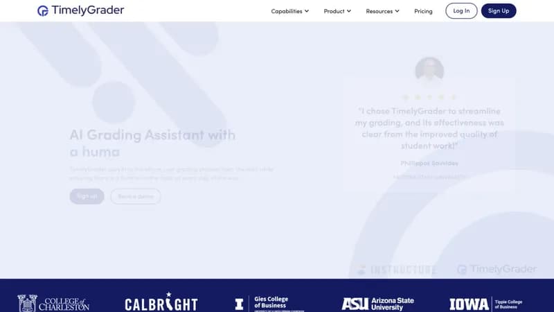 TimelyGrader screenshot