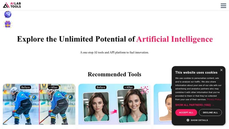 ailab tools website