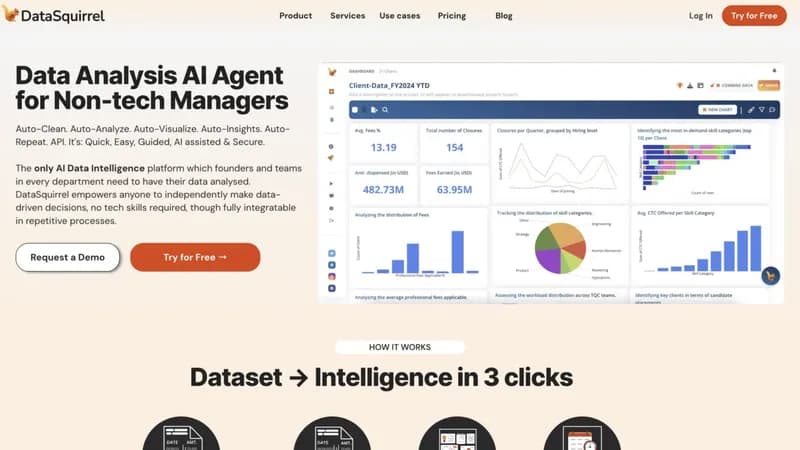 DataSquirrel.ai screenshot