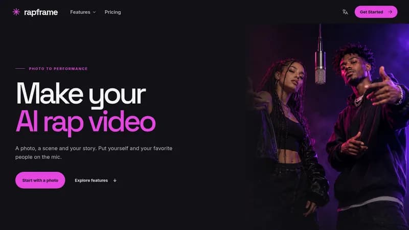 rapframe website