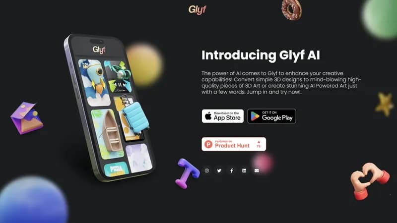 Glyf screenshot