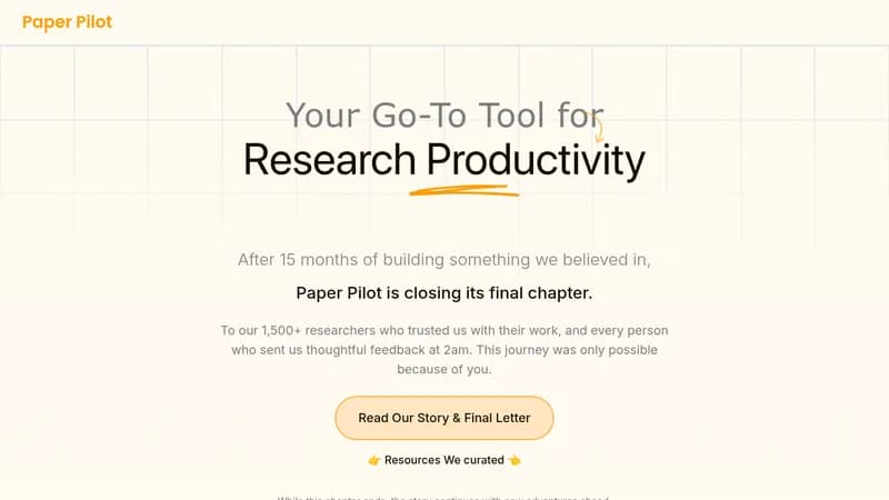 paper pilot website