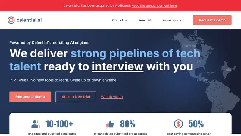 celential.ai website