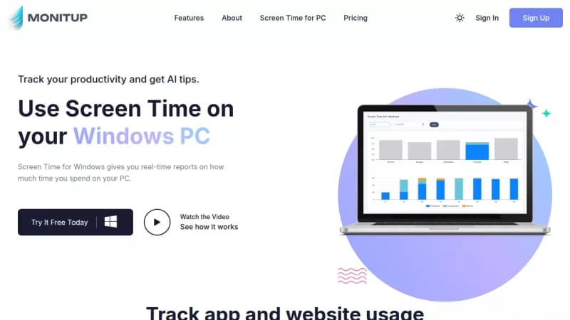 Screen Time for Windows screenshot