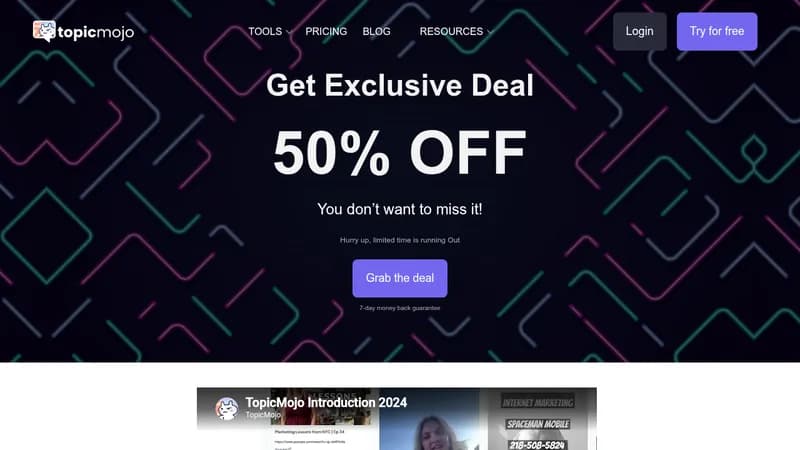 topicmojo website