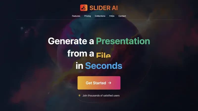 Slider AI screenshot