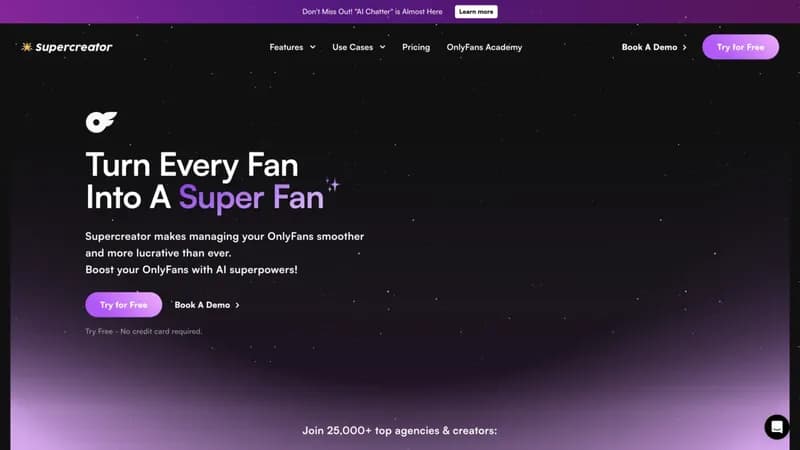 Supercreator screenshot