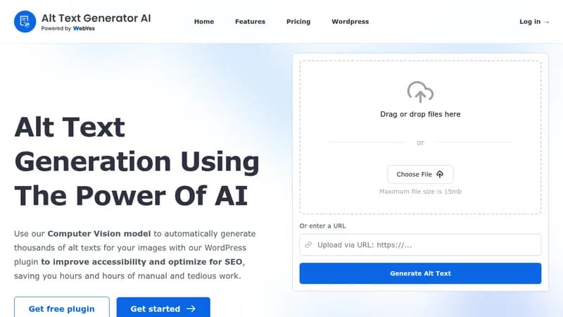 alttextgenerator.ai website