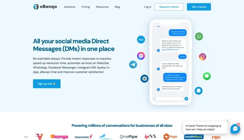 eBanqo screenshot
