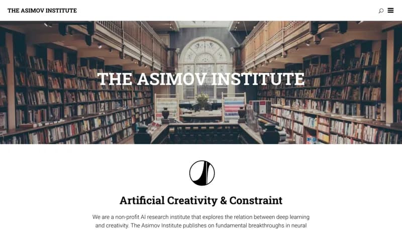 The Asimov Institute screenshot