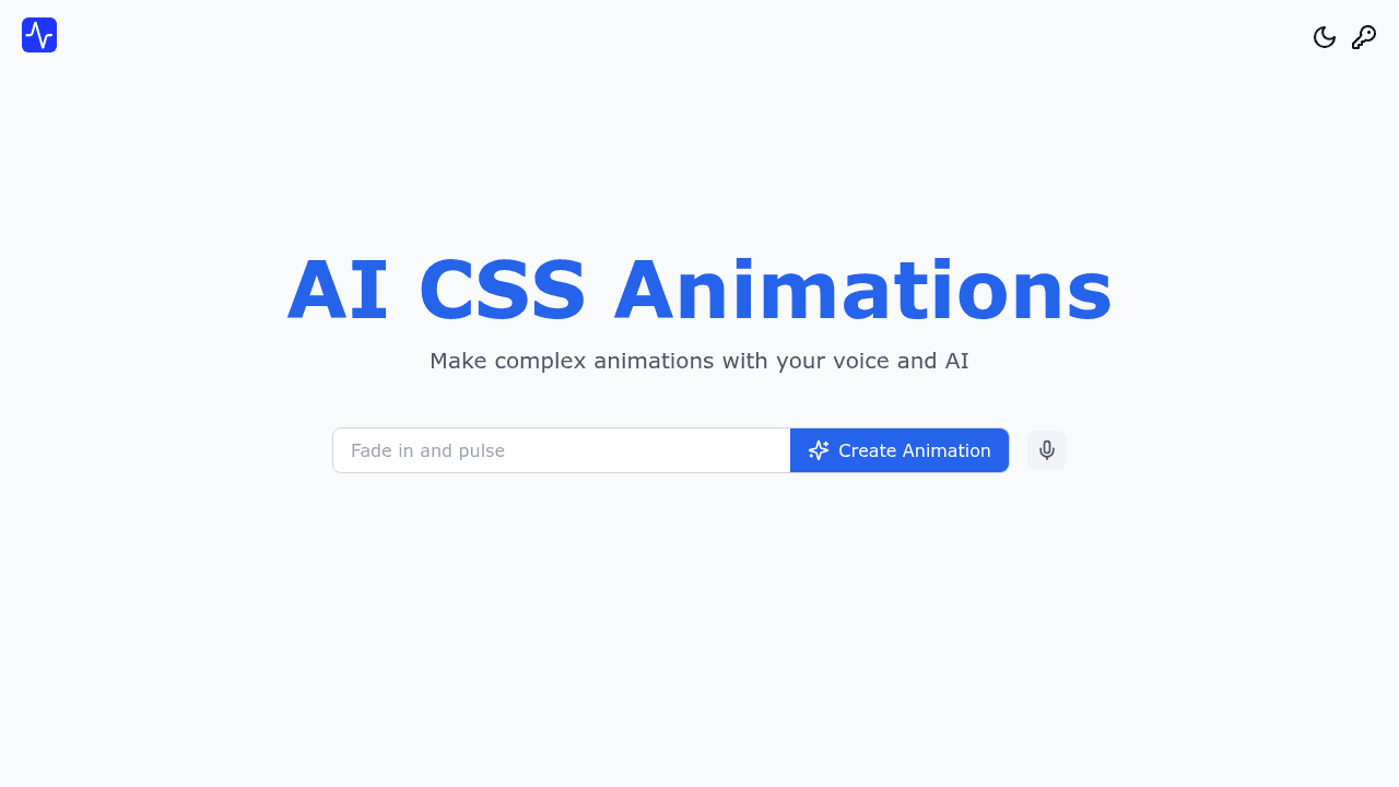 ai css animations website