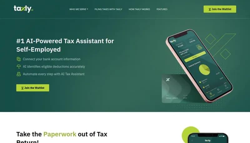 Taxly.ai screenshot