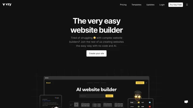 Vzy screenshot