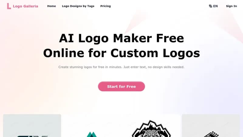 logo galleria website