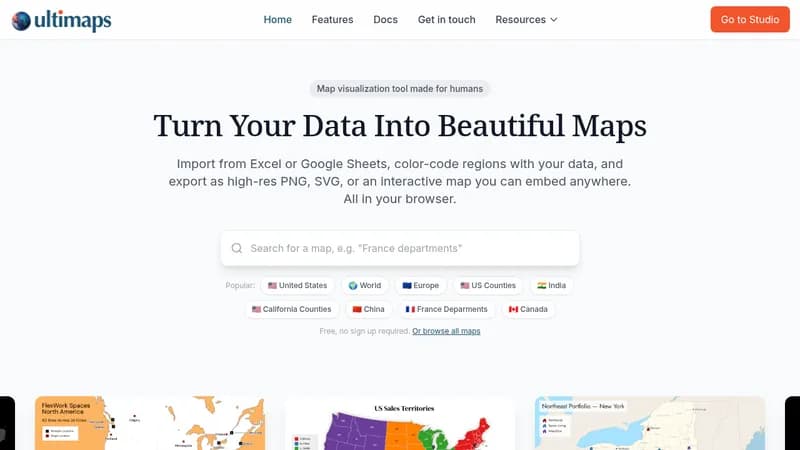 ultimaps website