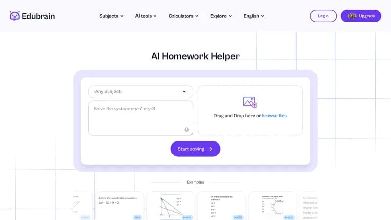 ai homework helper website