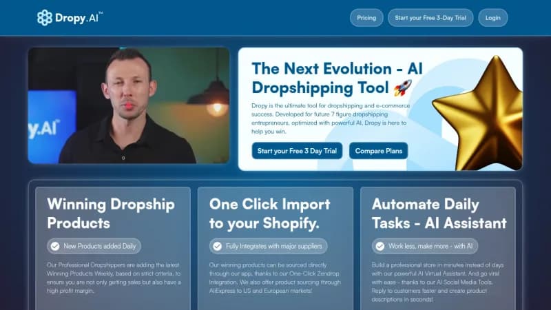Dropy.AI screenshot