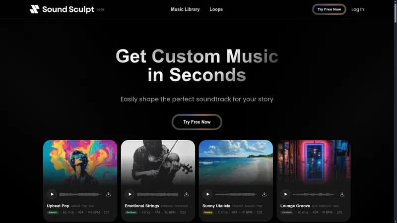 sound sculpt website