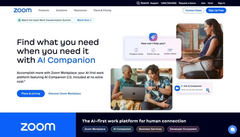Zoom screenshot