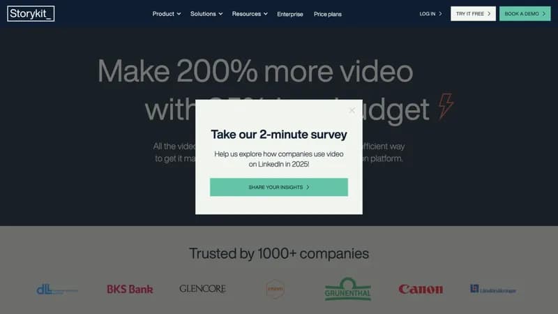 Storykit screenshot