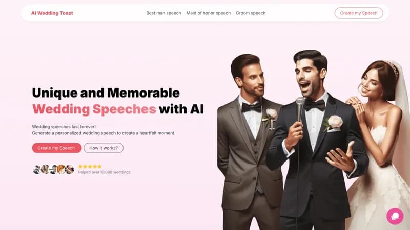 AI Wedding Toast screenshot