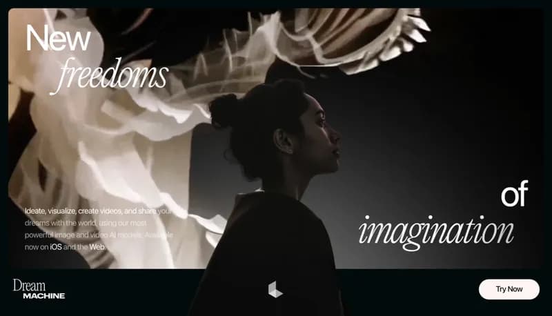 Luma Dream Machine screenshot