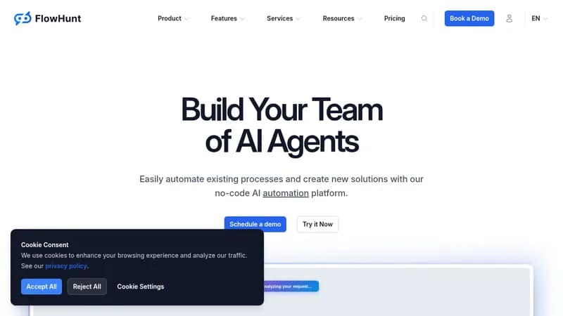 flowhunt website